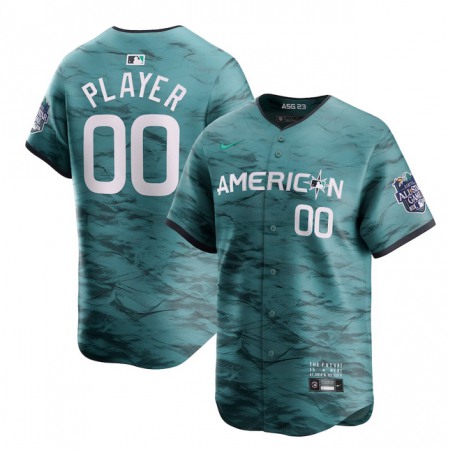 Men's Houston Astros ACTIVE Player Custom Teal 2023 All-star Cool Base Stitched Baseball Jersey Men's Houston Astros ACTIVE Player Custom Teal 2023 All-star Cool Base Stitched Baseball Jersey
