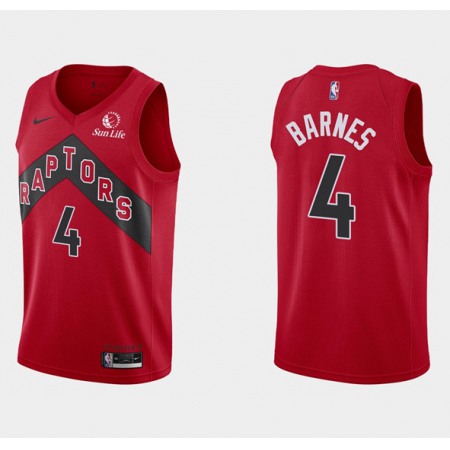 Youth Toronto Raptors #4 Scottie Barnes Red Icon Edition Stitched Basketball Jersey Youth Toronto Raptors #4 Scottie Barnes Red Icon Edition Stitched Basketball Jersey