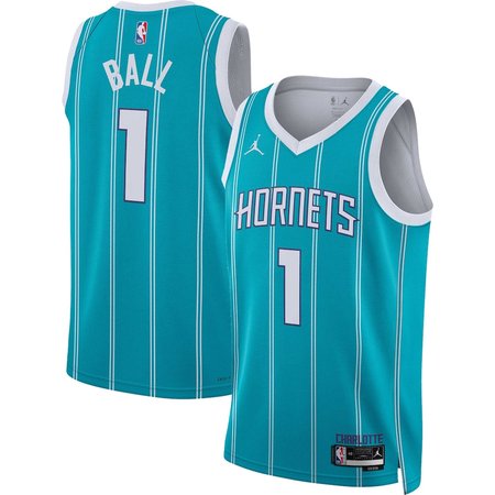 Youth Charlotte Hornets #1 LaMelo Ball Teal Swingman Icon Edition Jersey Youth Charlotte Hornets #1 LaMelo Ball Teal Swingman Icon Edition Jersey