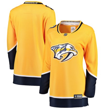 Women's Nashville Predators Yellow Home Jersey Women's Nashville Predators Yellow Home Jersey