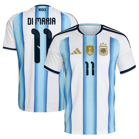 Men's Angel Di Maria #11 Argentina Home Replica Jersey World Cup 2026