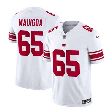Men's New York Giants #65 Francis Mauigoa White 2026 NFL Draft Vapor F.U.S.E. Limited Jersey