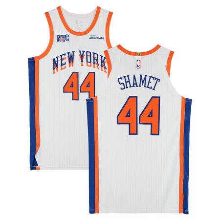 Youth New York Knicks #44 Landry Shamet White Stitched Basketball Jersey Youth New York Knicks #44 Landry Shamet White Stitched Basketball Jersey