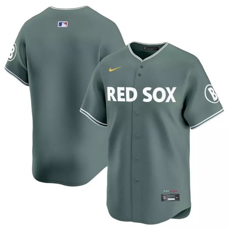 Men's Boston Red Sox Nike Green 2025 City Connect Limited Jersey