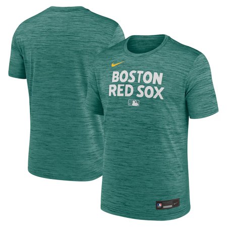 Men's Boston Red Sox Nike Green 2025 City Connect Authentic Collection Velocity Performance T-Shirt
