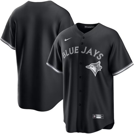 Youth Toronto Blue Jays Black Lights Out Replica Jersey