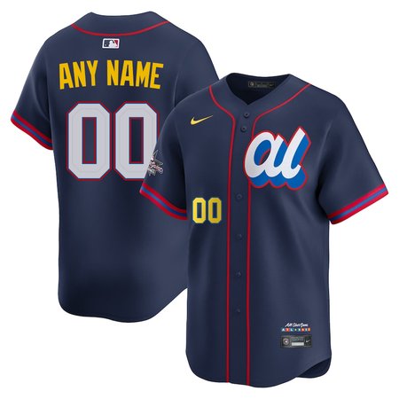 Men's American League Custom Nike Navy 2025 All-Star Edition Limited Player Jersey
