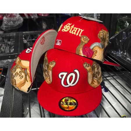 Washington Nationals Fitted Hat
