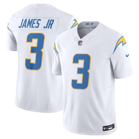 Youth Los Angeles Chargers #3 Derwin James Jr. Nike White Vapor F.U.S.E. Limited Jersey