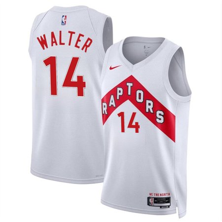 Men's Toronto Raptors #14 Ja' Kobe Walter White 2024 Draft Association Edition Stitched Basketball Jersey Men's Toronto Raptors #14 Ja' Kobe Walter White 2024 Draft Association Edition Stitched Basketball Jersey