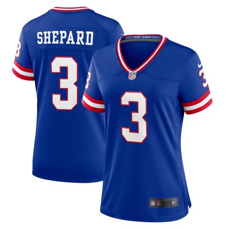 Women's New York Giants Sterling Shepard Nike Royal Player Jersey Women's New York Giants Sterling Shepard Nike Royal Player Jersey