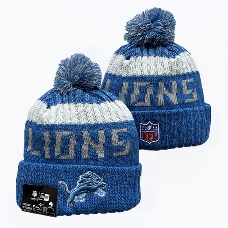 Detroit Lions Knit Hat