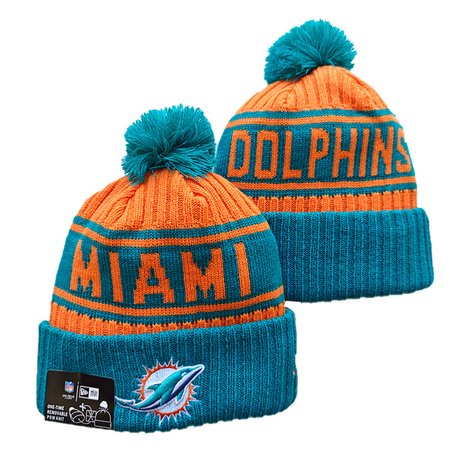 Miami Dolphins Knit Hat