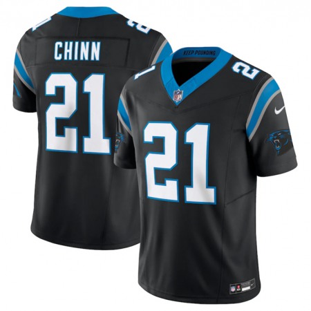 Men's Carolina Panthers #21 Jeremy Chinn Black 2023 F.U.S.E. Vapor Untouchable Stitched Football Jersey Men's Carolina Panthers #21 Jeremy Chinn Black 2023 F.U.S.E. Vapor Untouchable Stitched Football Jersey