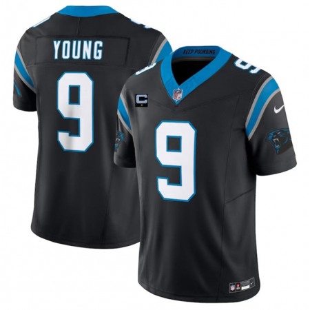 Men's Carolina Panthers #9 Bryce Young Black 2023 F.U.S.E. With 1-Star C Patch Vapor Untouchable Stitched Football Jersey Men's Carolina Panthers #9 Bryce Young Black 2023 F.U.S.E. With 1-Star C Patch Vapor Untouchable Stitched Football Jersey