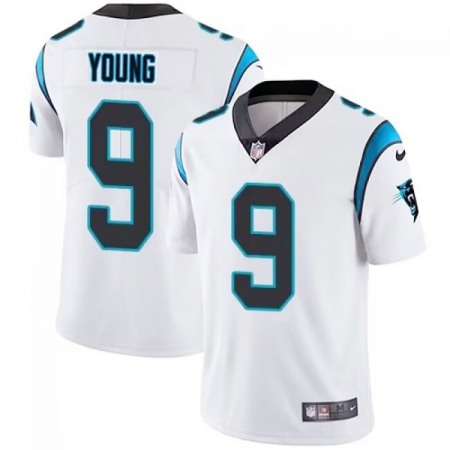 Men's Carolina Panthers #9 Bryce Young White 2023 Draft Vapor Untouchable Stitched Football Jersey Men's Carolina Panthers #9 Bryce Young White 2023 Draft Vapor Untouchable Stitched Football Jersey