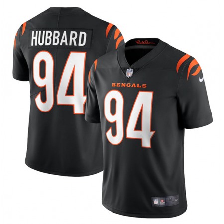 Men's Cincinnati Bengals #94 Sam Hubbard 2021 Black Vapor Untouchable Limited Stitched Jersey Men's Cincinnati Bengals #94 Sam Hubbard 2021 Black Vapor Untouchable Limited Stitched Jersey