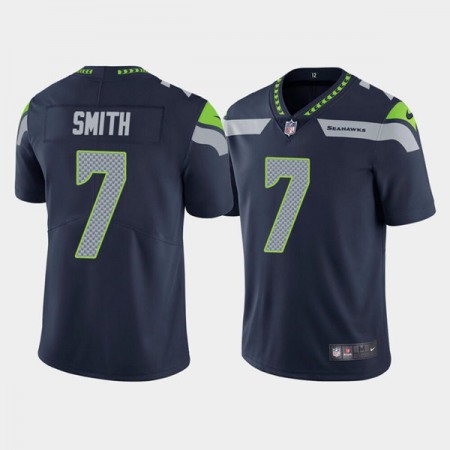 Men's Seattle Seahawks #7 Geno Smith Navy Vapor Untouchable Limited Stitched Jersey Men's Seattle Seahawks #7 Geno Smith Navy Vapor Untouchable Limited Stitched Jersey