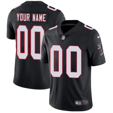 Men's Atlanta Falcons Customized Black Alternate Vapor Untouchable NFL Stitched Limited Jersey Men's Atlanta Falcons Customized Black Alternate Vapor Untouchable NFL Stitched Limited Jersey