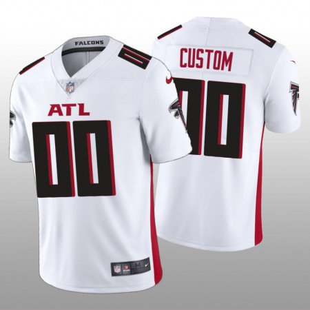 Men's Atlanta Falcons Customized New White Alternate Vapor Untouchable NFL Stitched Limited Jersey Men's Atlanta Falcons Customized New White Alternate Vapor Untouchable NFL Stitched Limited Jersey