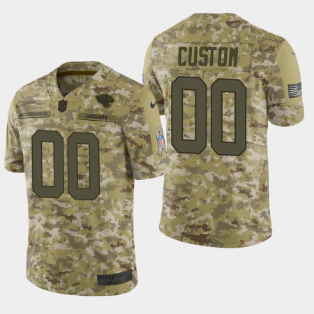 Men's Jacksonville Jaguars Customized Camo Salute To Service NFL Stitched Limited Jersey Men's Jacksonville Jaguars Customized Camo Salute To Service NFL Stitched Limited Jersey
