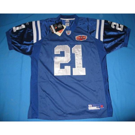 Colts #21 Bob Sanders Blue With Super Bowl Patch Stitched Youth NFL Jersey Colts #21 Bob Sanders Blue With Super Bowl Patch Stitched Youth NFL Jersey