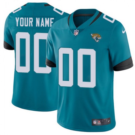 Youth Jacksonville Jaguars ACTIVE PLAYER Custom Teal Vapor Untouchable Limited Stitched Jersey Youth Jacksonville Jaguars ACTIVE PLAYER Custom Teal Vapor Untouchable Limited Stitched Jersey