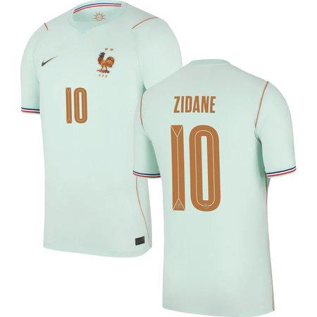 Kid's ZIDANE #10 France Away Replica Jersey World Cup 2026